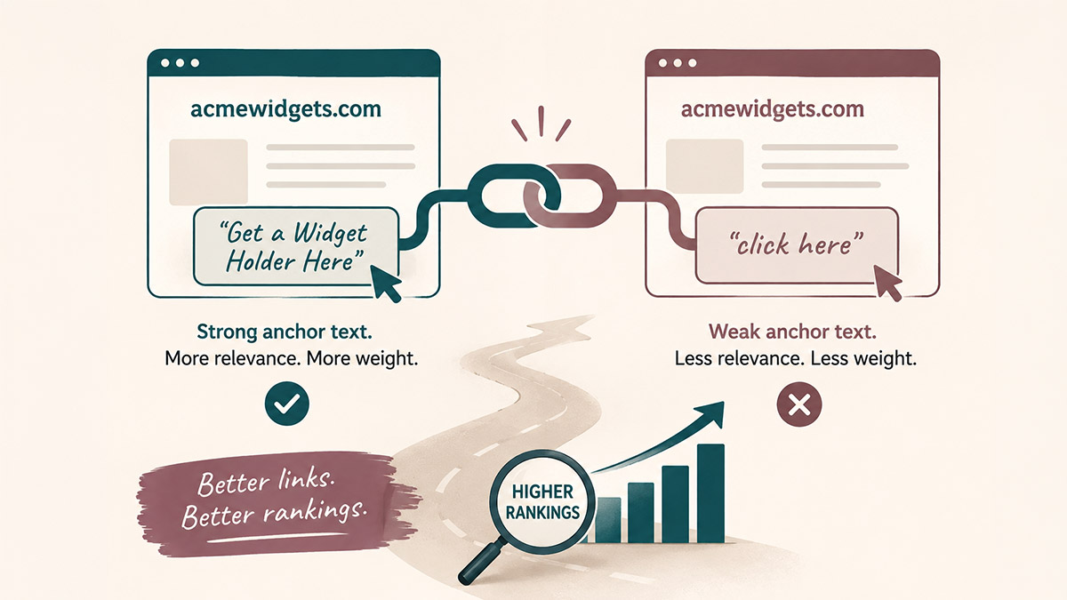 Link building for search