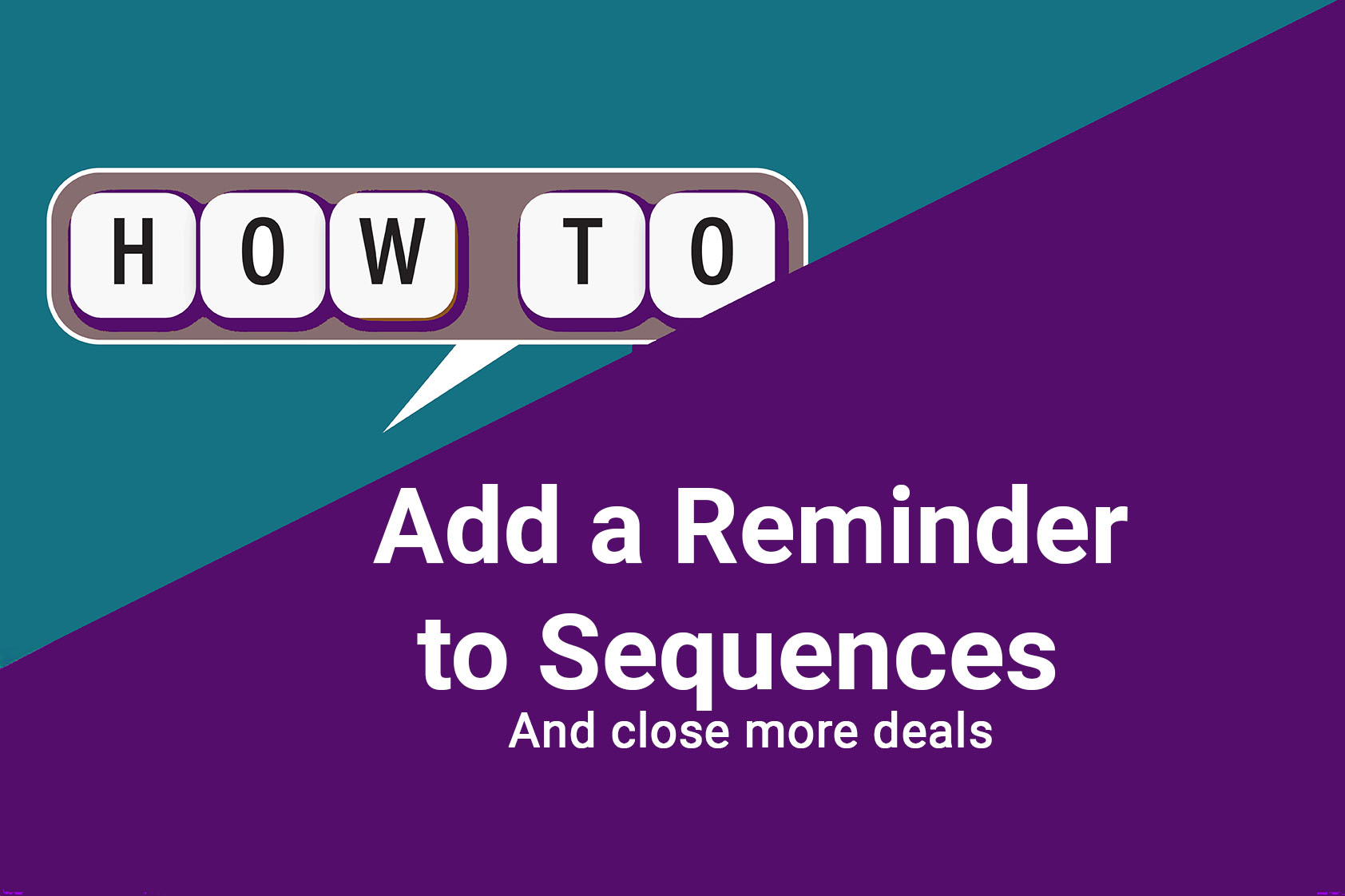 Reminders Work Add Sequence Reminders