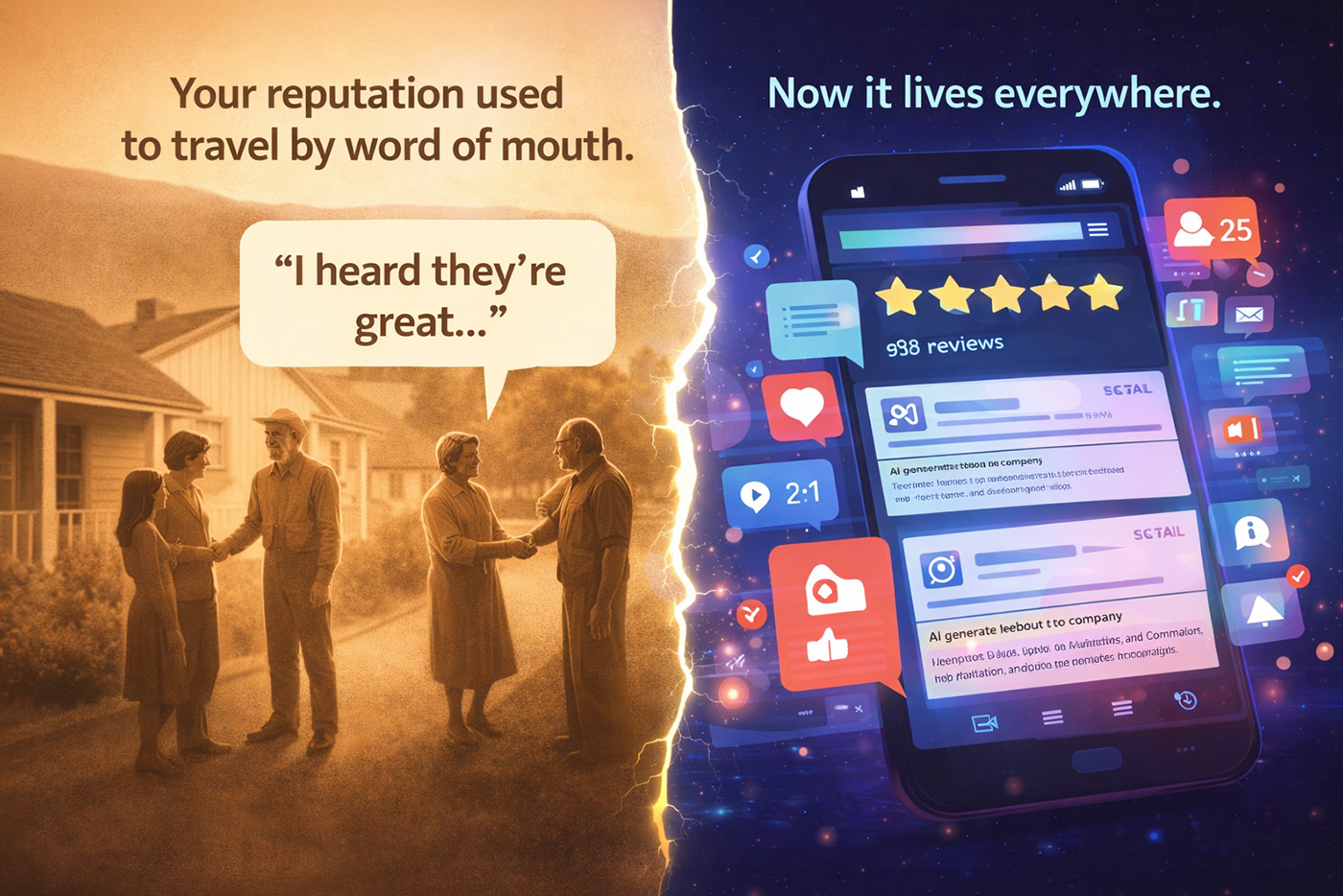 Online Reputation then and now