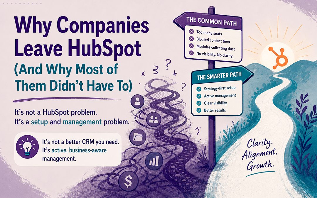 Why Companies Leave HubSpot (And Why Most of Them Didn’t Have To)