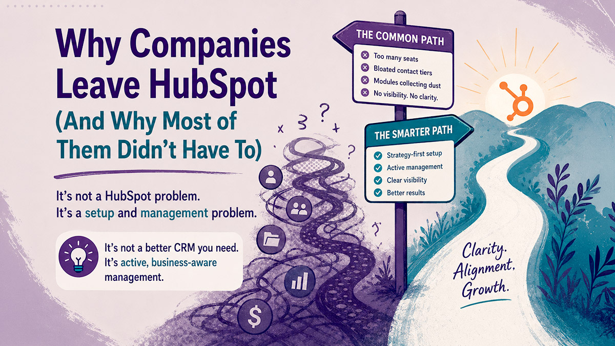 Why companies leave hubspot