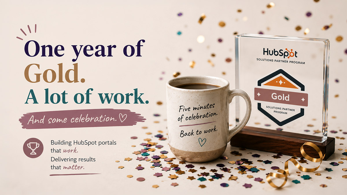 Fractional HubSpot Admin Gold level solutions partner